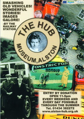 Photo: Hub Museum leaflet - front page.