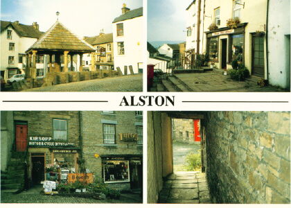 Photos: Various views of Alston town.