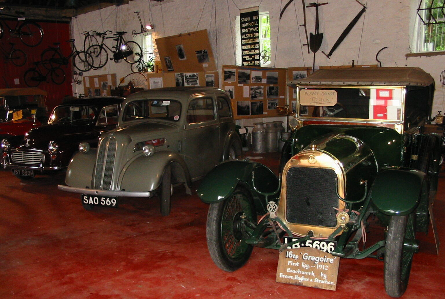 Photo; Inside of The Hub Museum