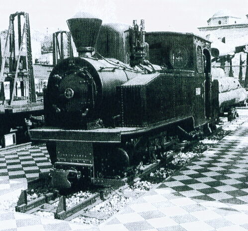 Photo showing similar
	Henschel steam locomotive at RMK Industrial Museum in Turkey.